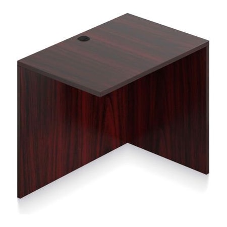 Gec Offices To Go Return Desk - 36"W x 24"D x 29-1/2"H - Mahogany SL3624R-AML